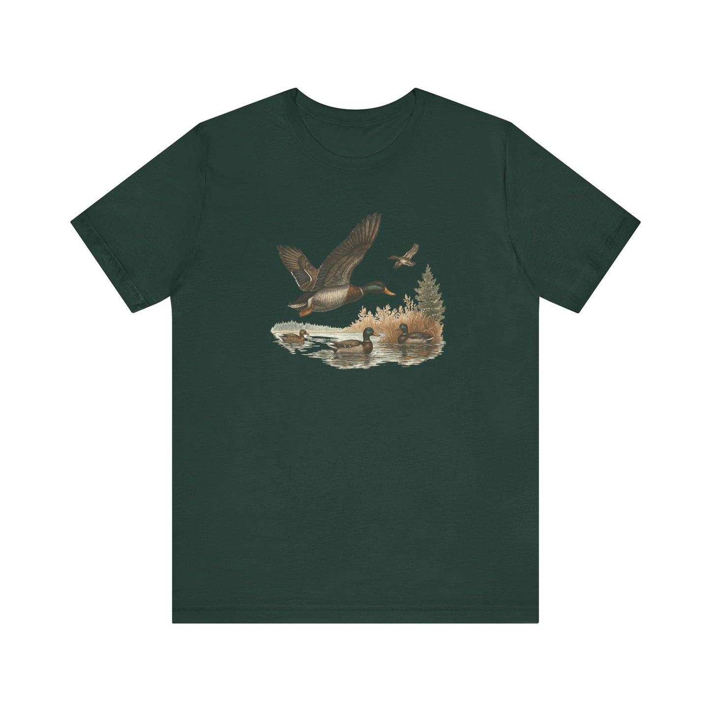 Vintage Mallard Duck Hunting Tee – Bella Canvas 3001