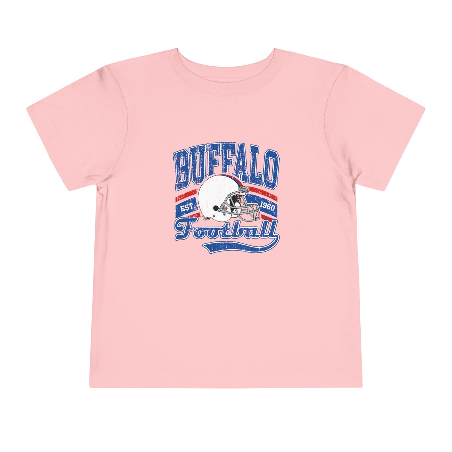 Buffalo Football Toddler T-Shirt – Vintage Helmet Graphic
