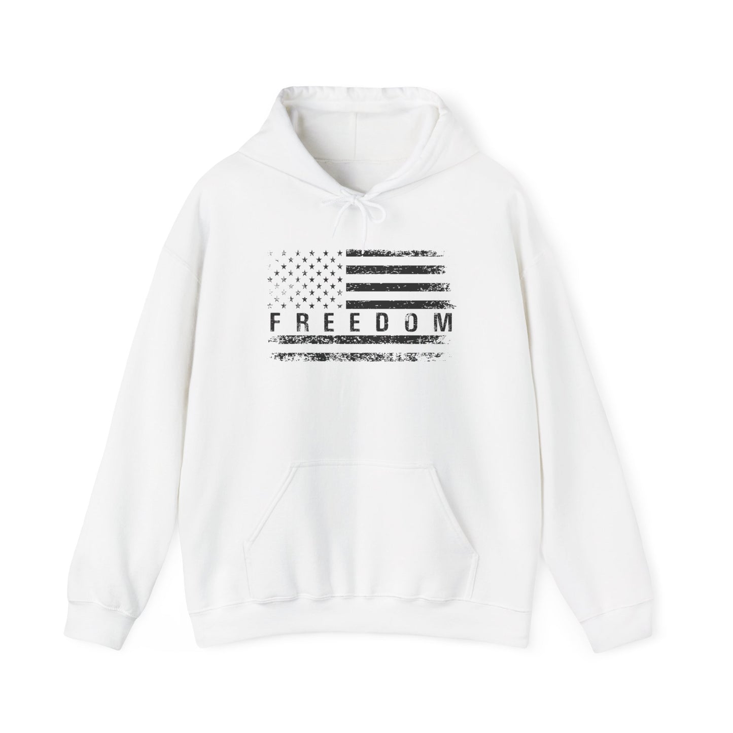 Freedom Distressed Flag Hoodie