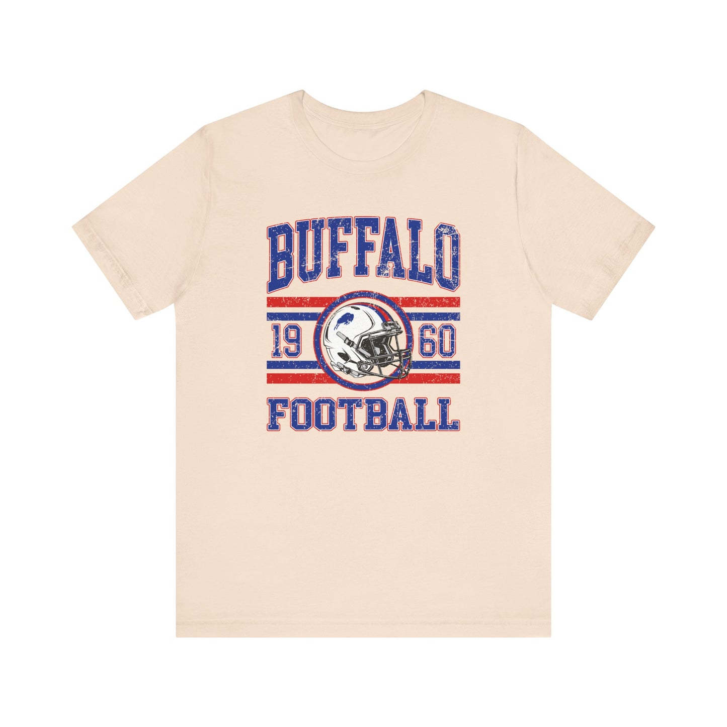 Buffalo Football T-Shirt – 1960 Vintage Stripe Design