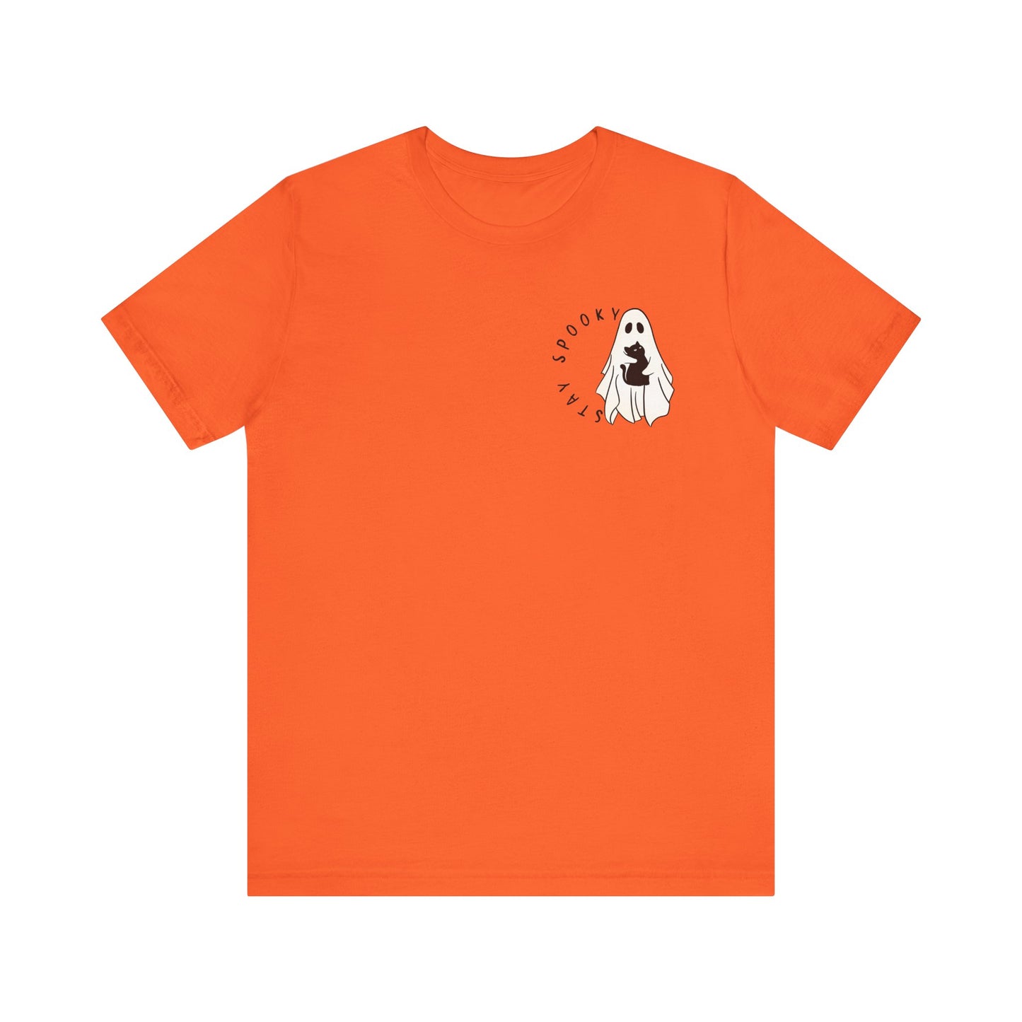 Stay Spooky Ghost Cat Tee