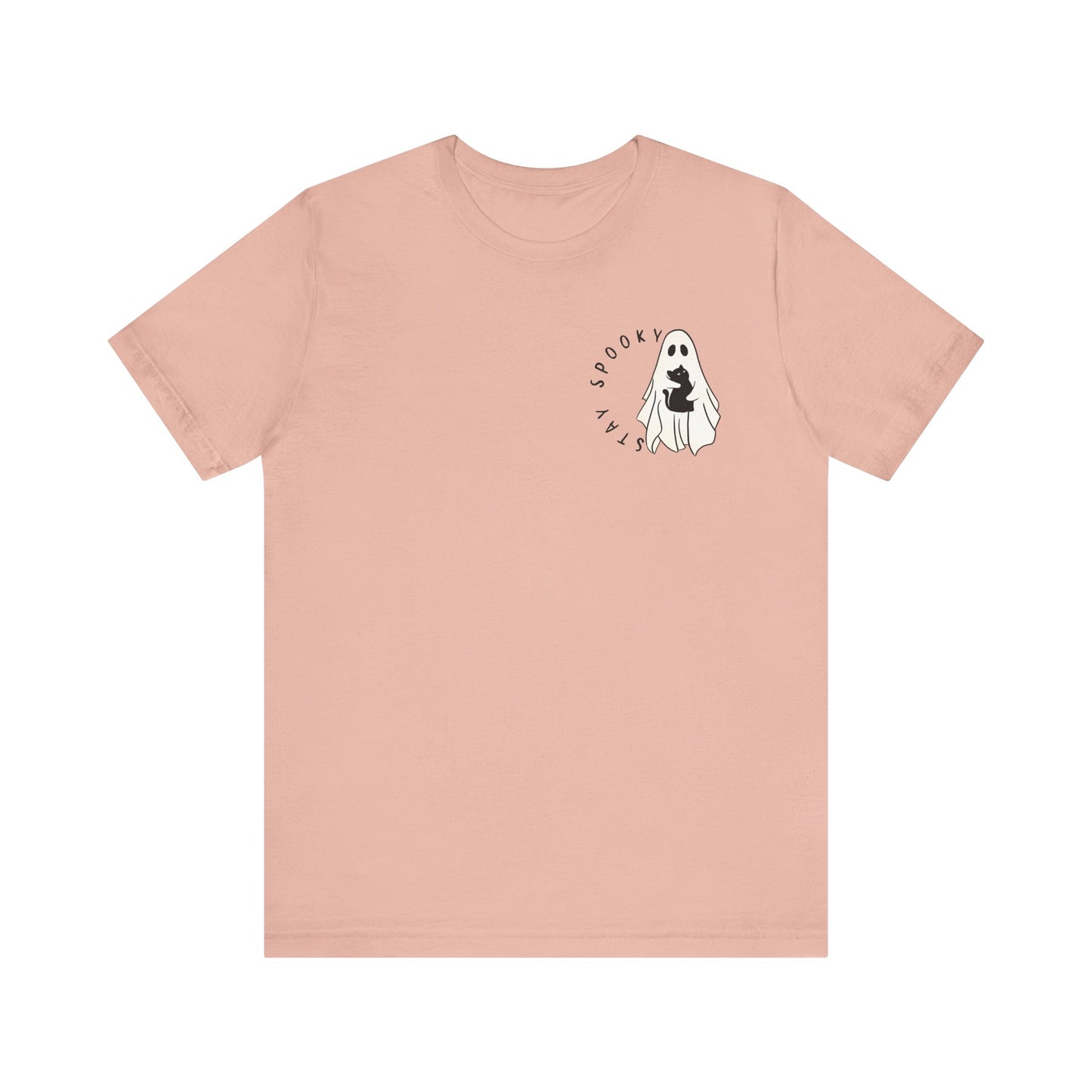 Stay Spooky Ghost Cat Tee