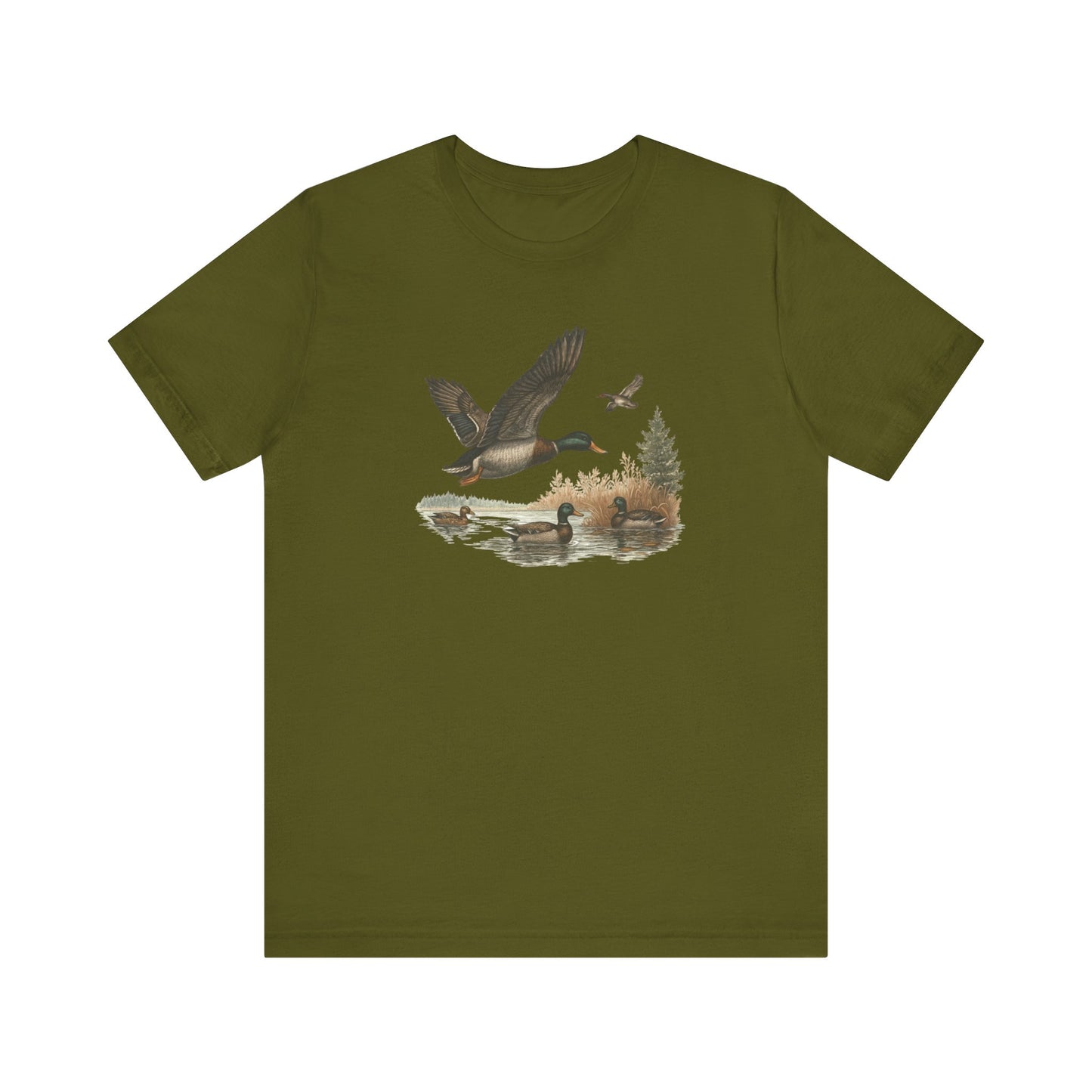 Vintage Mallard Duck Hunting Tee – Bella Canvas 3001