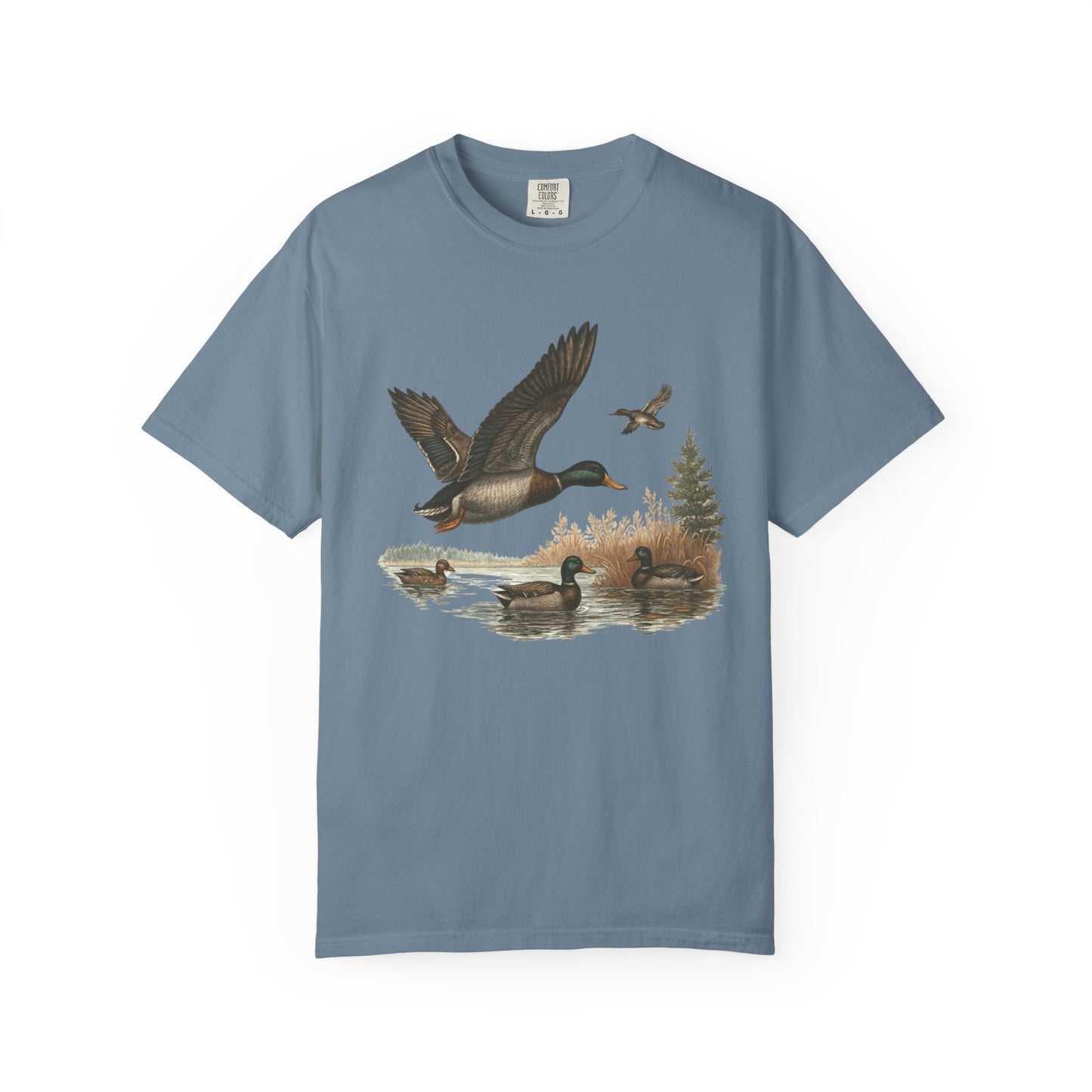 Vintage Duck Scene Outdoor Tee – Comfort Colors 1717
