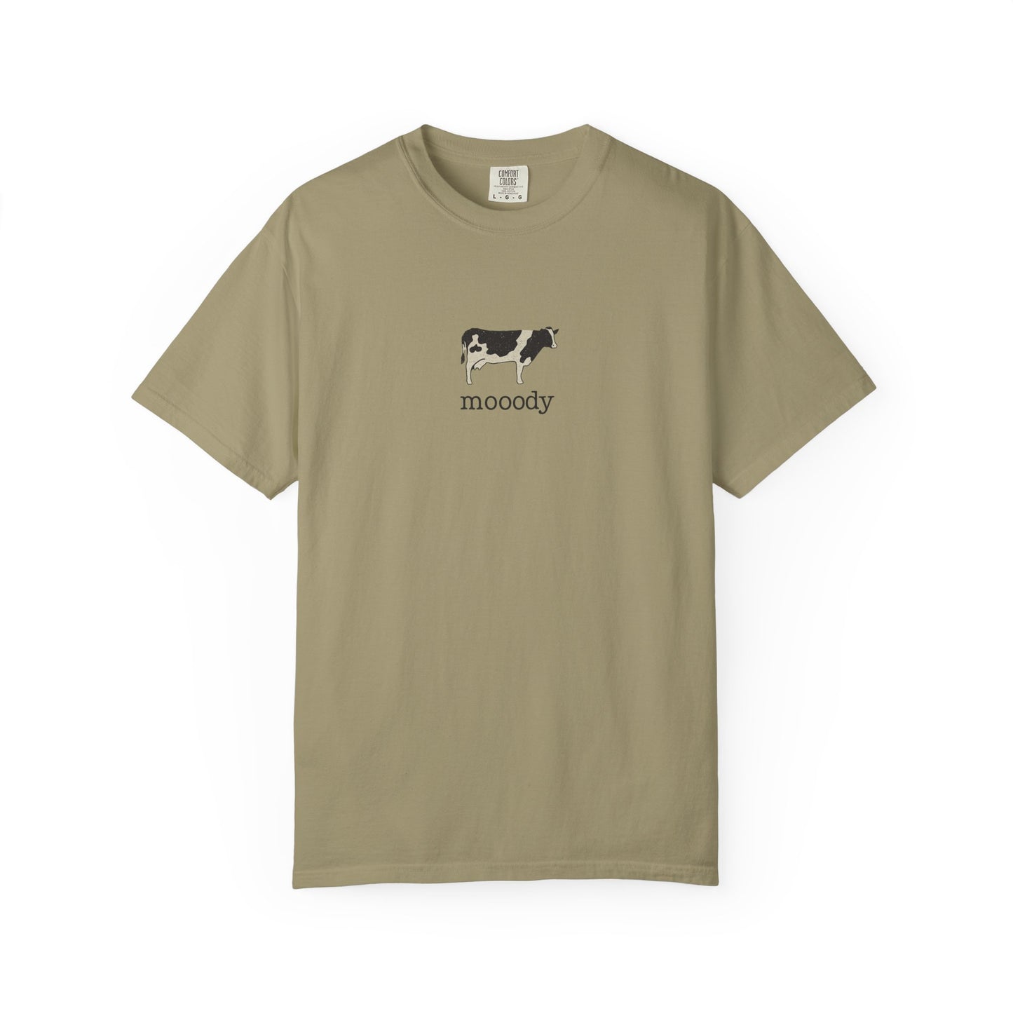 Mooody Cow Graphic Tee – Comfort Colors 1717