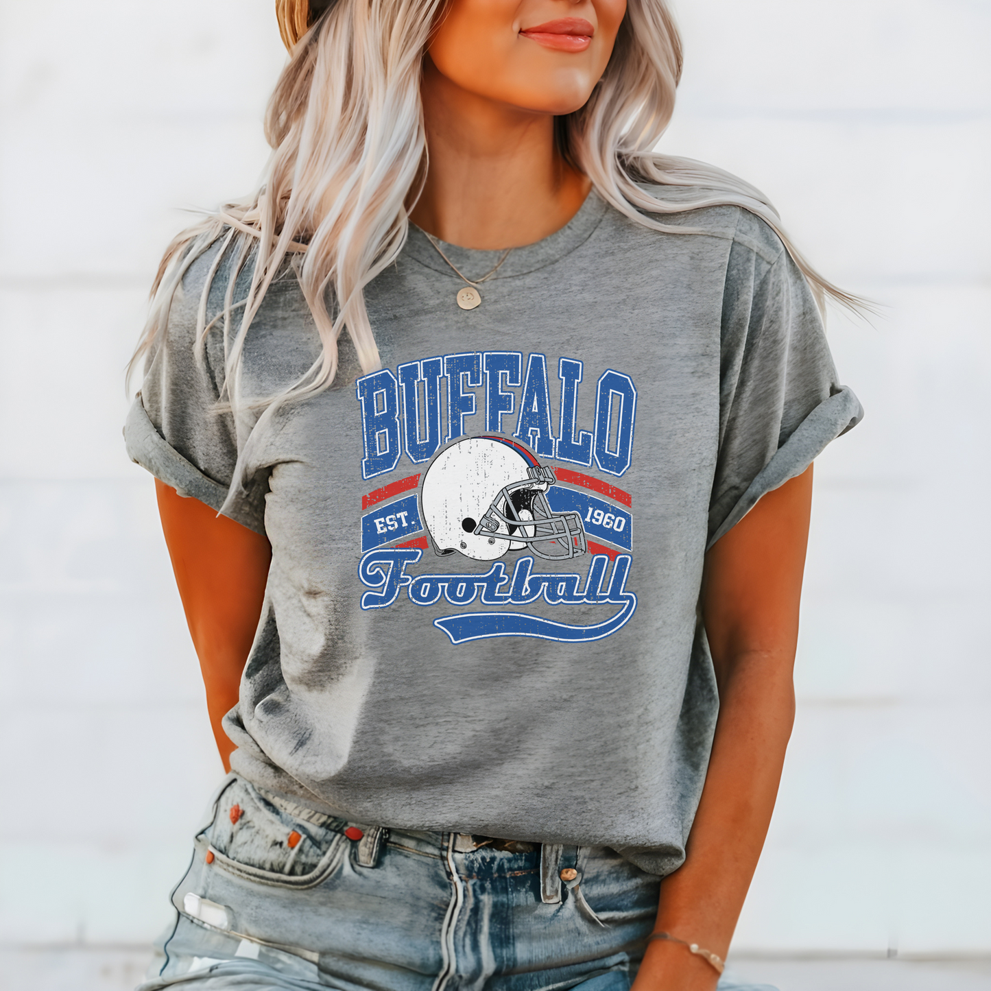Vintage Buffalo Football T-Shirt