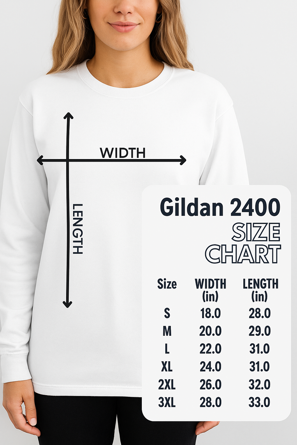 Buffalo Love Long Sleeve T-Shirt – Gildan 2400 Tee