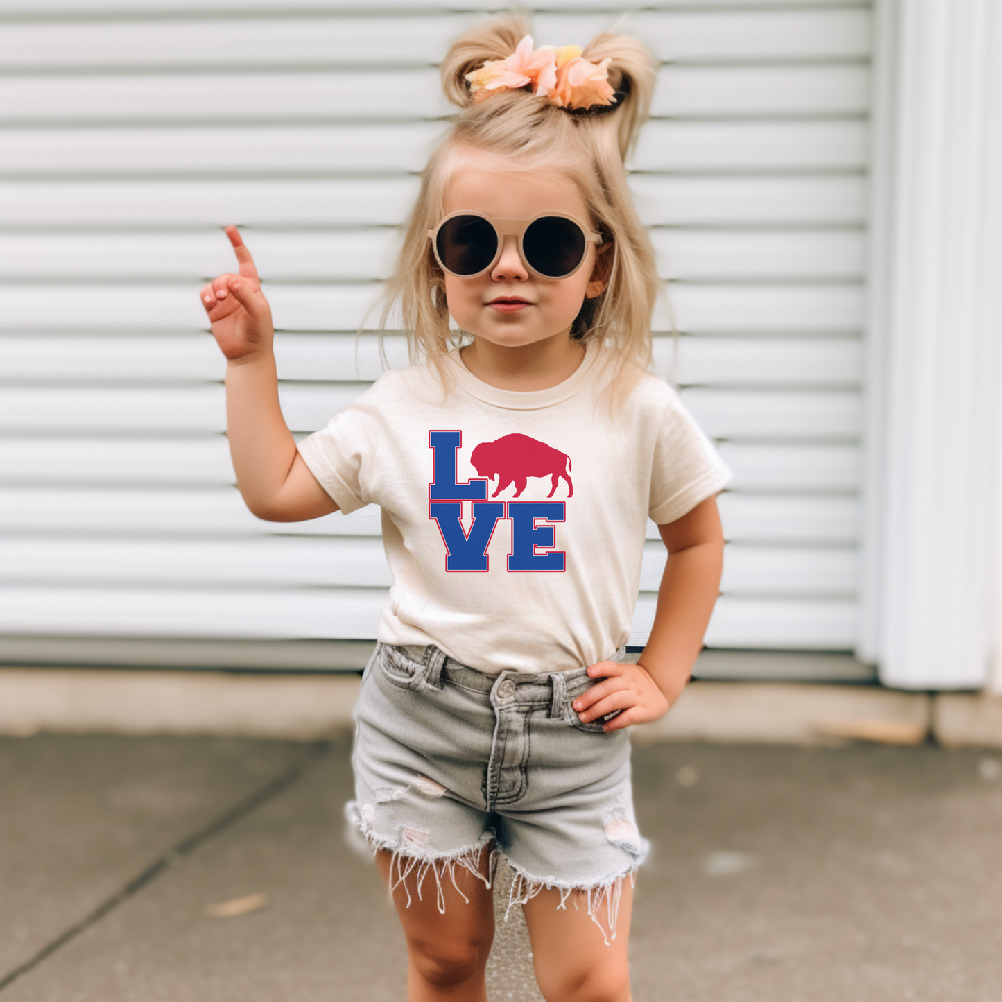 Toddler Buffalo LOVE T-Shirt
