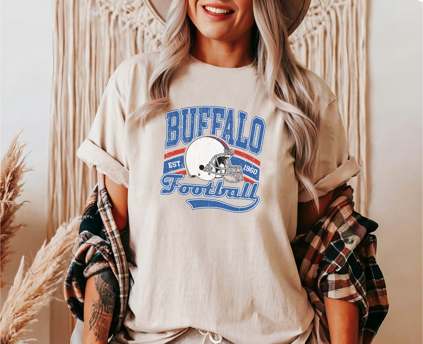 Vintage Buffalo Football T-Shirt