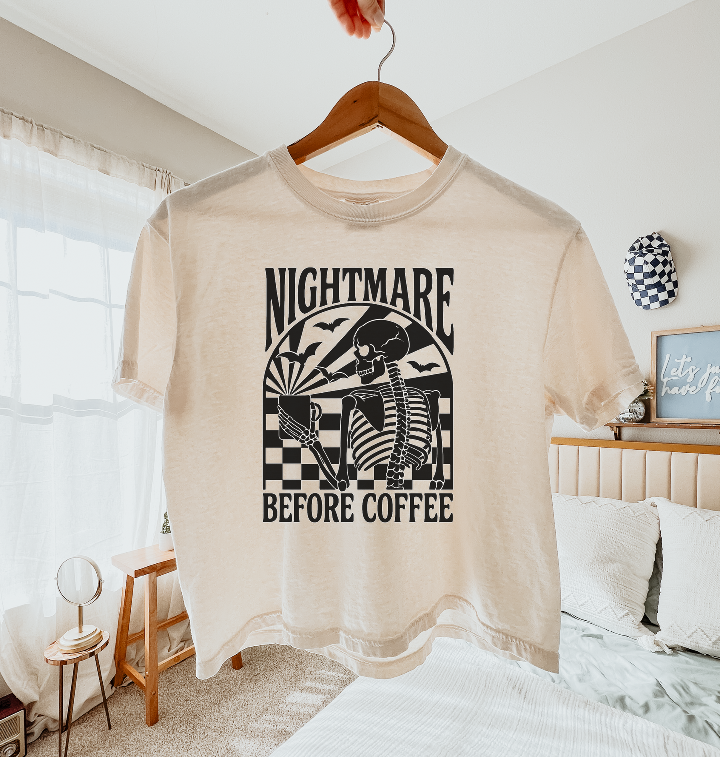 Nightmare Before Coffee Boxy Tee – Comfort Colors 3023CL