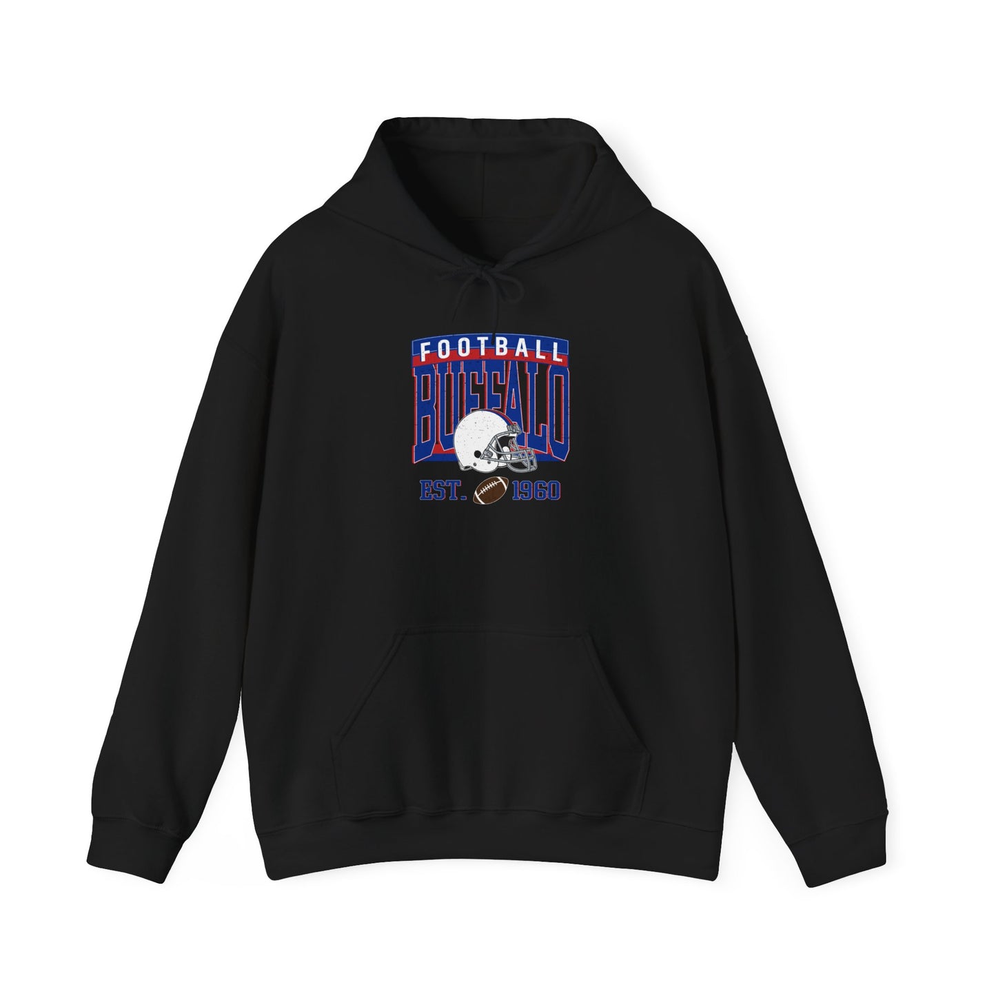 Buffalo Football Hoodie – EST. 1960 Vintage Design