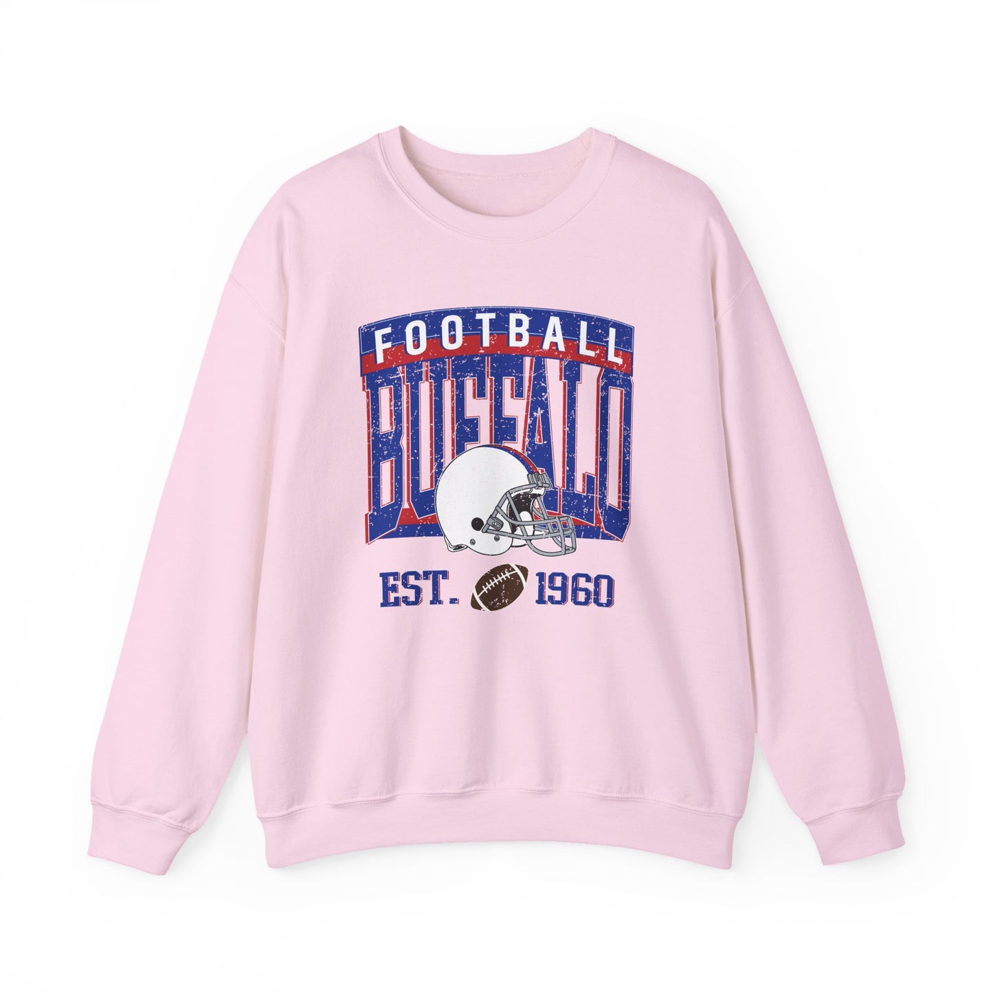 Buffalo Football EST. 1960 Retro Crewneck