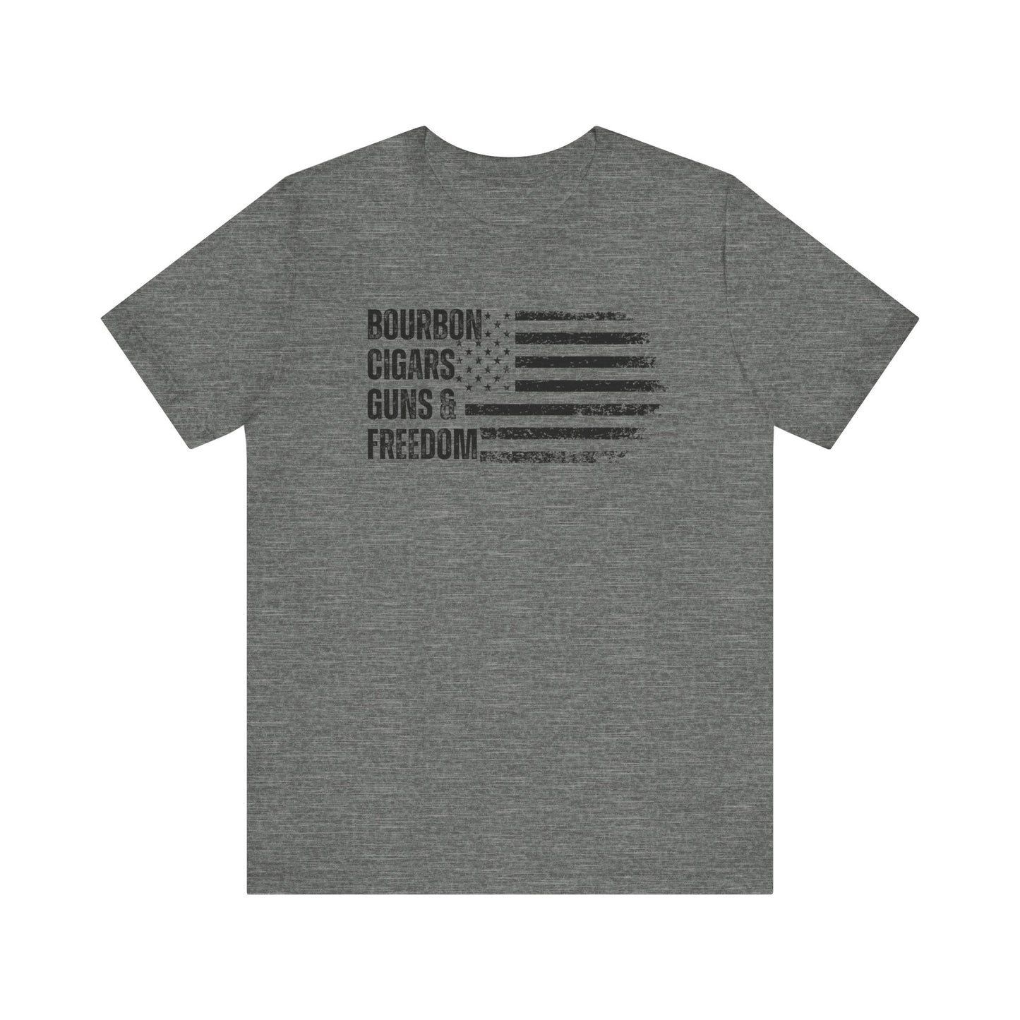 Bourbon. Cigars. Guns & Freedom. T-Shirt