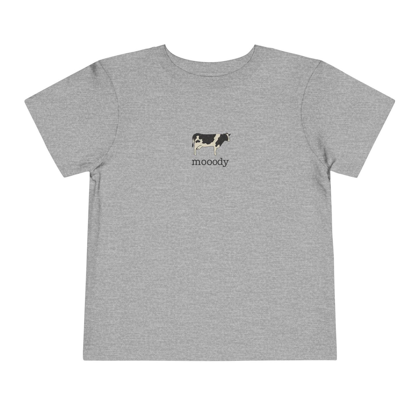 Moody Cow Graphic Toddler T-Shirt – Funny Farm Tee
