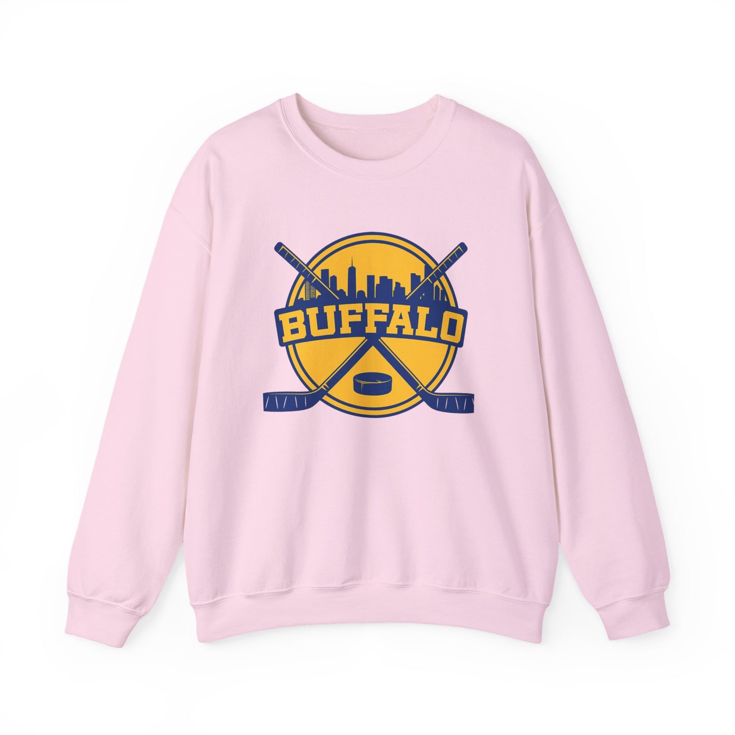 Buffalo Hockey Sweatshirt – Skyline and Sticks Graphic Crewneck