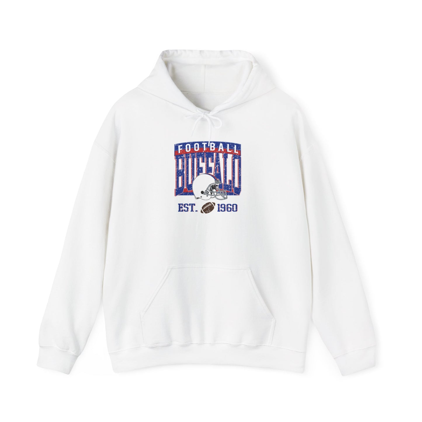 Buffalo Football Hoodie – EST. 1960 Vintage Design