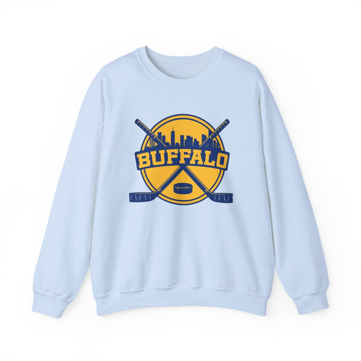 Buffalo Hockey Sweatshirt – Skyline and Sticks Graphic Crewneck