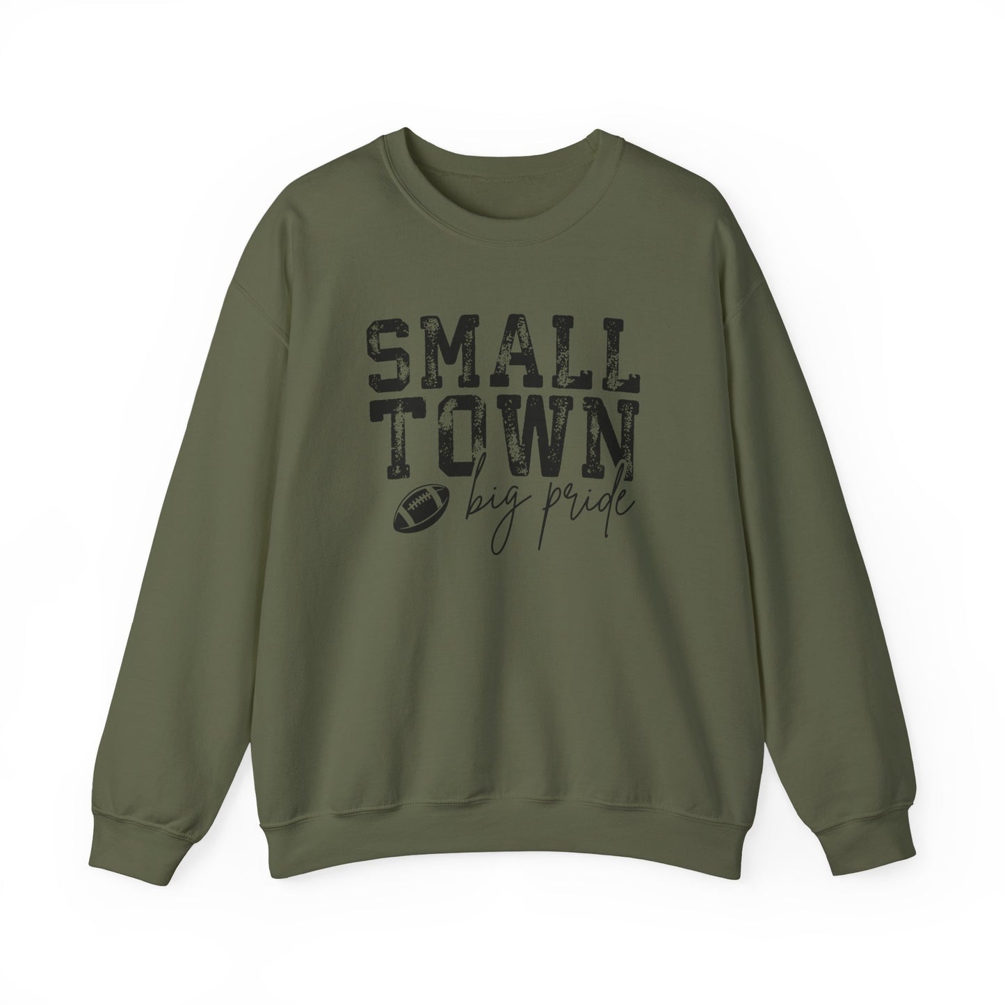 Small Town Big Pride Sweatshirt – Football Graphic Crewneck