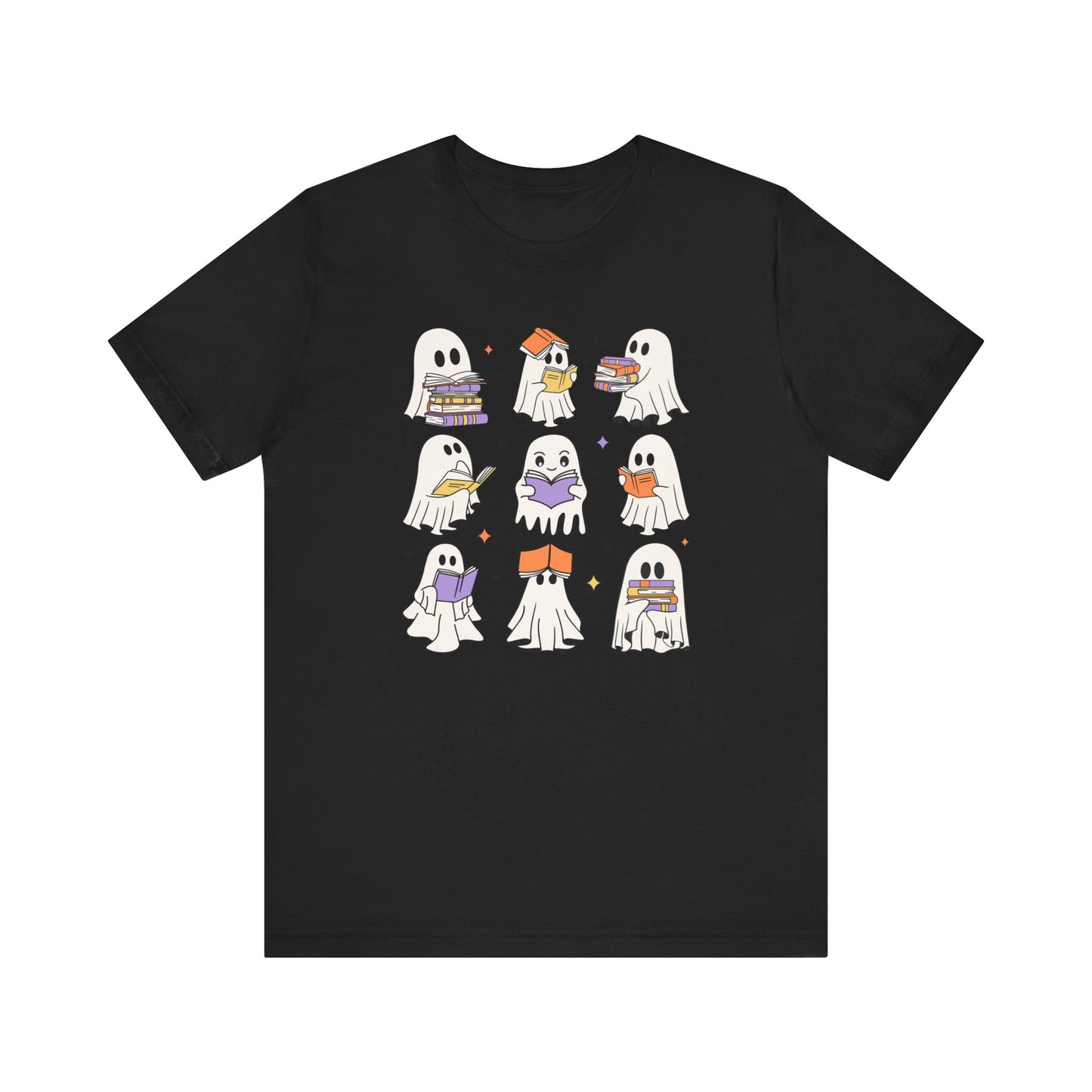 Bookish Ghosts Halloween Tee
