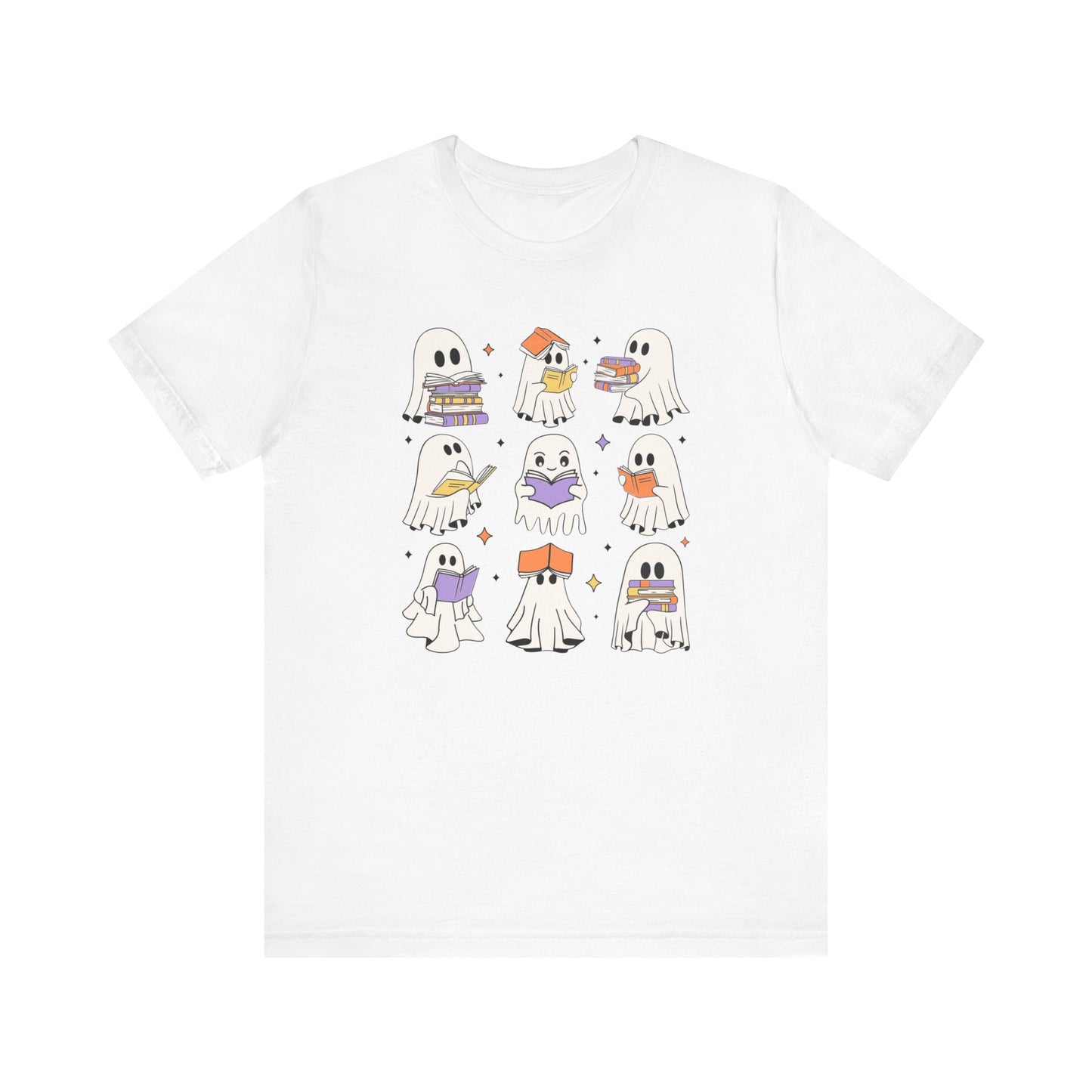 Bookish Ghosts Halloween Tee
