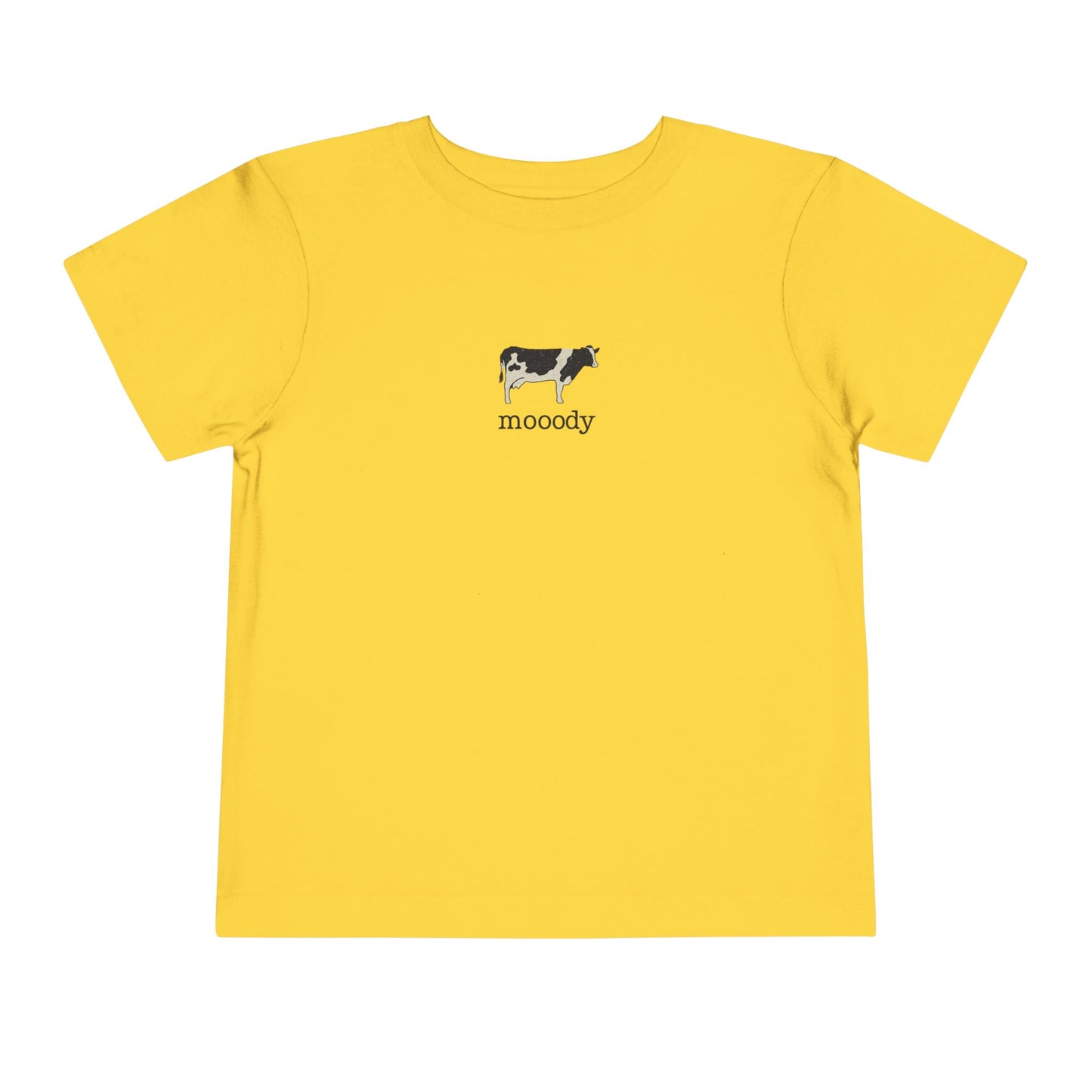 Moody Cow Graphic Toddler T-Shirt – Funny Farm Tee
