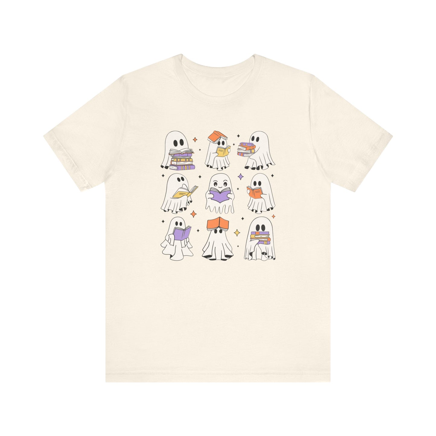 Bookish Ghosts Halloween Tee