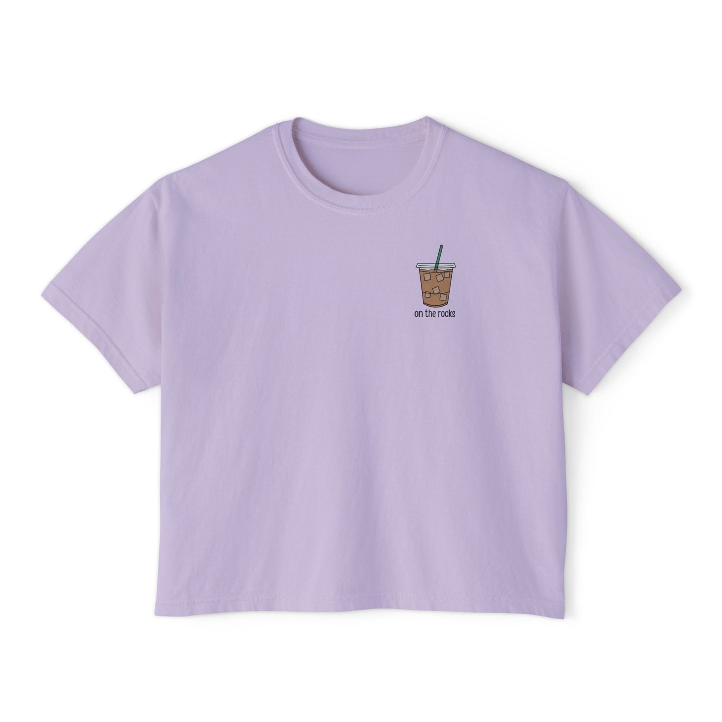On the Rocks – Women’s Boxy Fit Tee (Comfort Colors 3023CL)