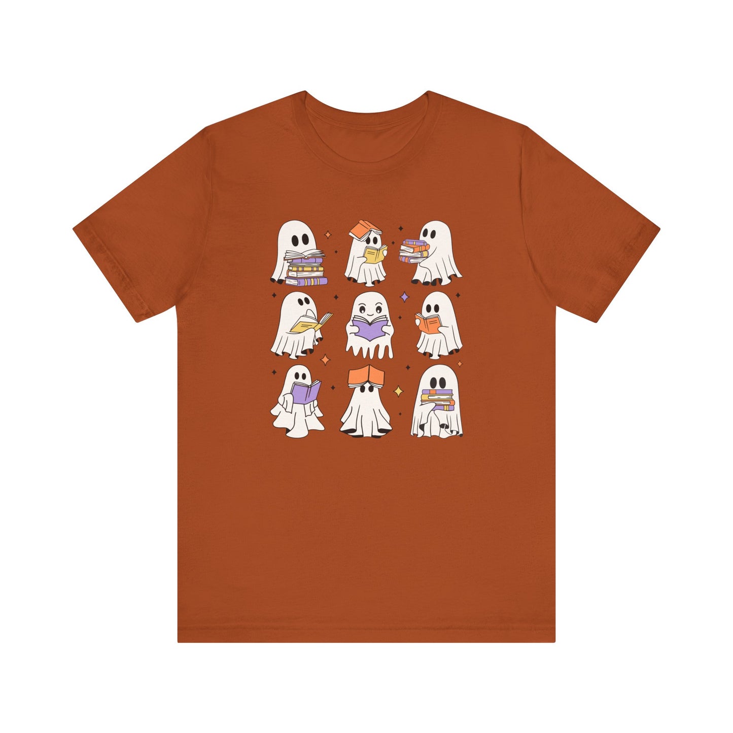 Bookish Ghosts Halloween Tee