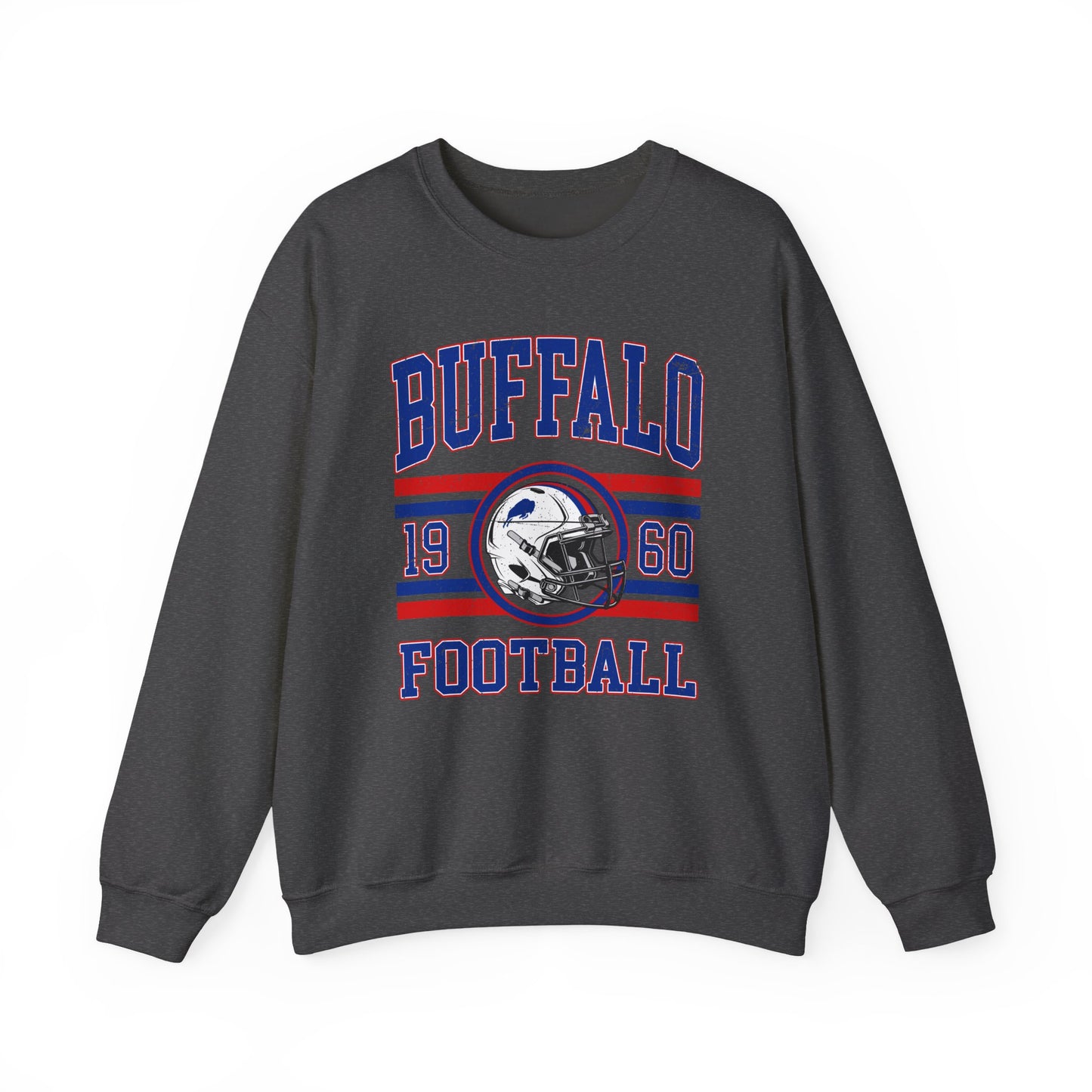 Buffalo Football Sweatshirt – 1960 Vintage Stripe Design