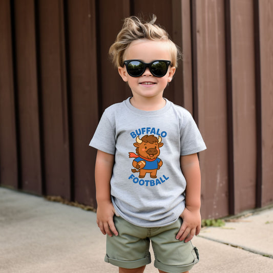 Buffalo Football Toddler Shirt – Cute Game Day Tee