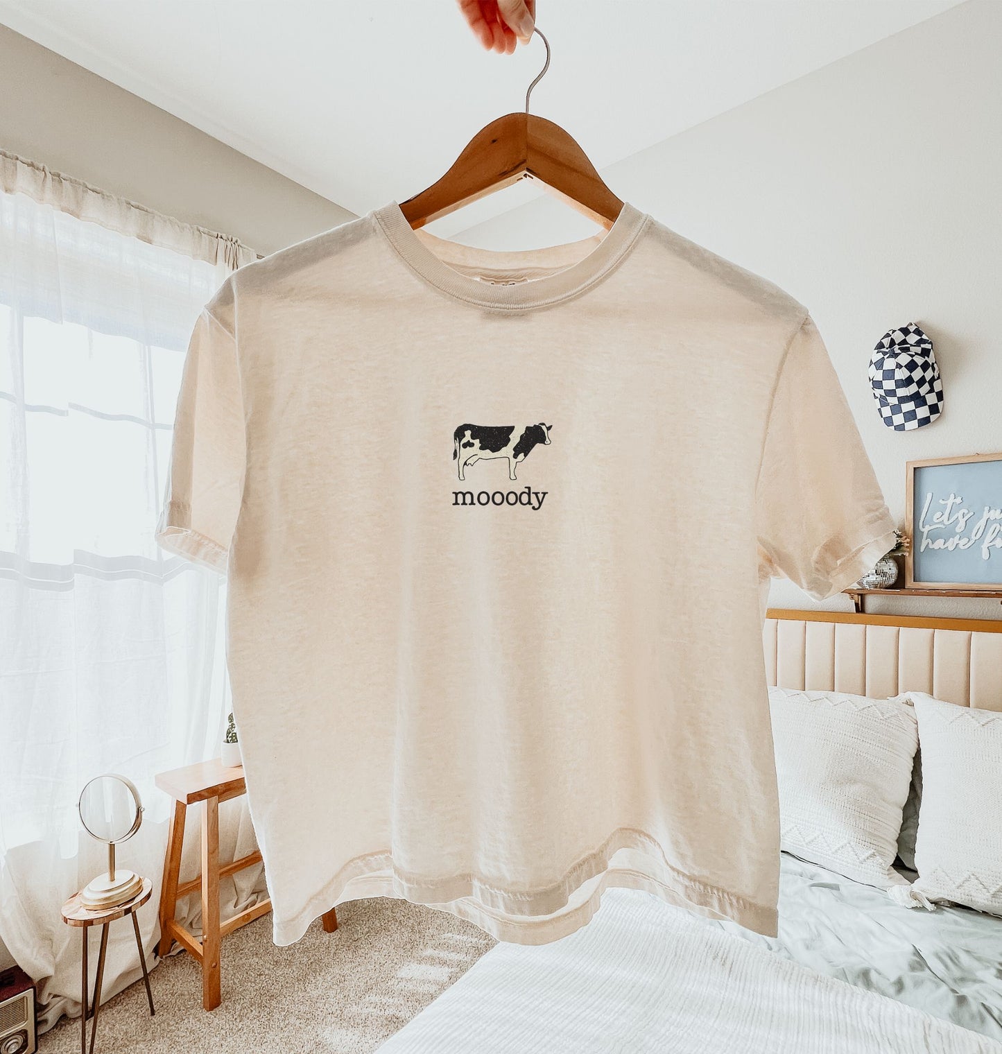 Women’s Mooody Cow Tee – Comfort Colors 3023CL Boxy Fit