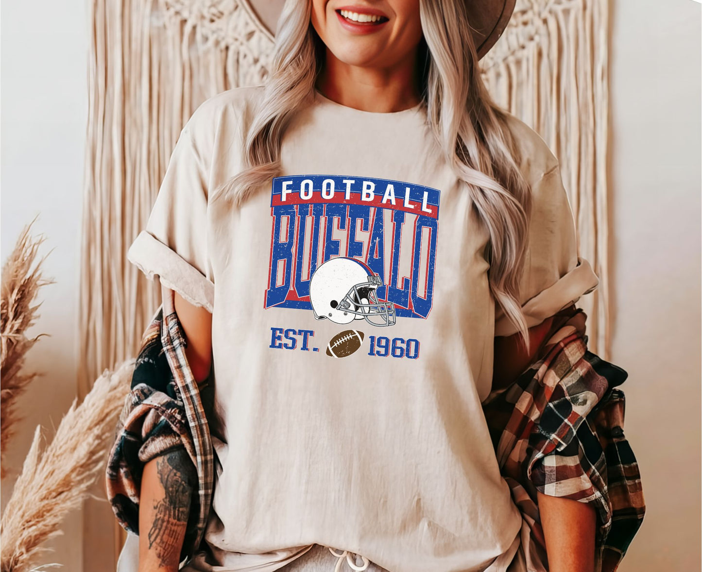 Buffalo Football EST. 1960 Retro Shirt