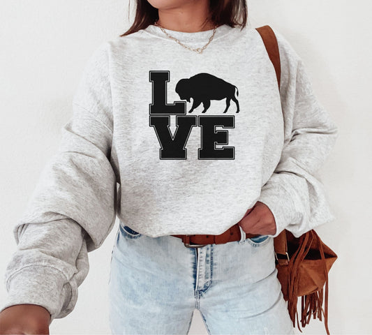 Buffalo Love Blackout Sweatshirt